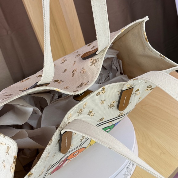 π₯COACH - Tote With Rainbow Coach Badge - 110U482 - Picture 9 of 17